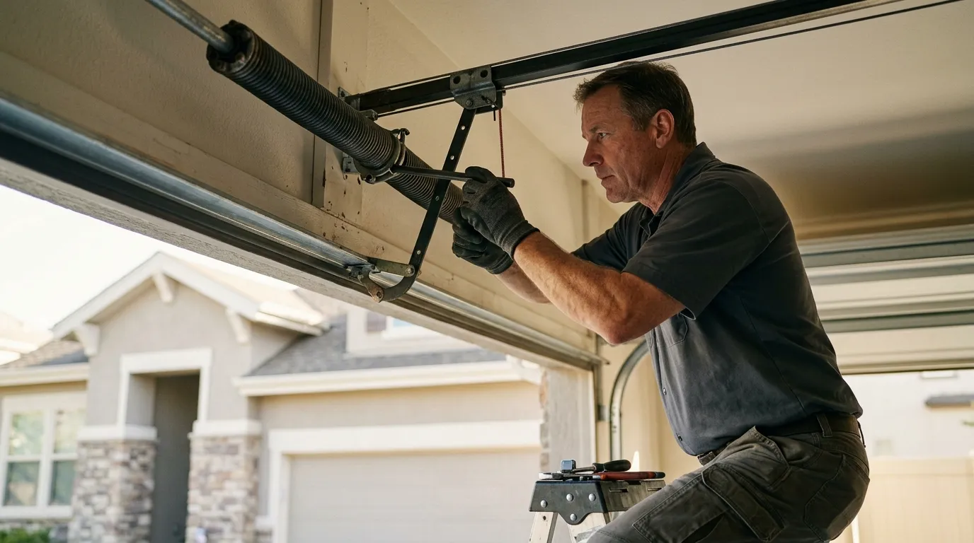 Garage door work by Belleville Garage Door Pros in Belleville, IL