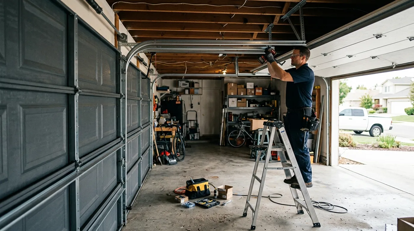 Garage door work by Belleville Garage Door Pros in Belleville, IL